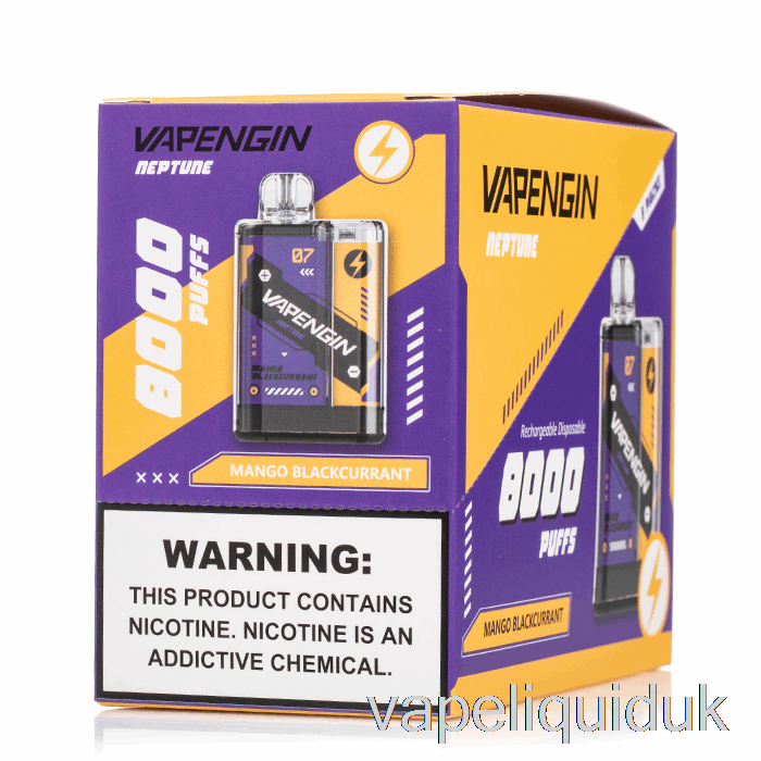 [5-Pack] Vapengin Neptune 8000 Disposable Vape Juice
